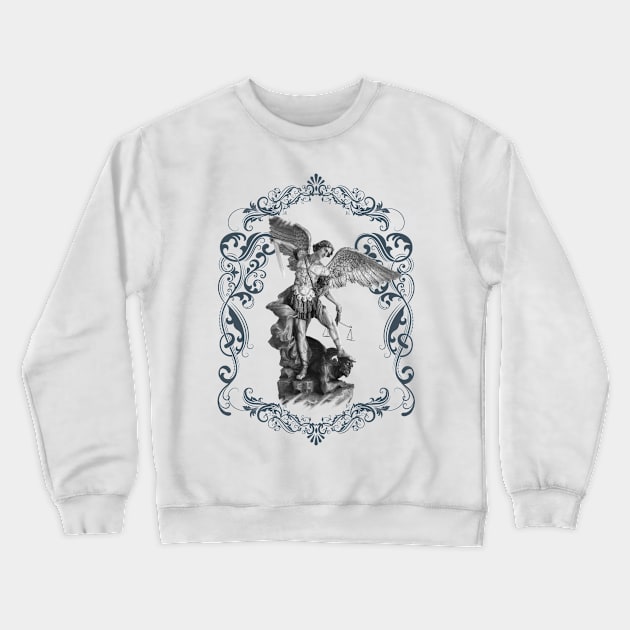 St. Michael the Archangel Crewneck Sweatshirt by alinerope